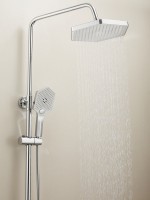 Душевая стойка Haiba HB24726 с термостатом, хром