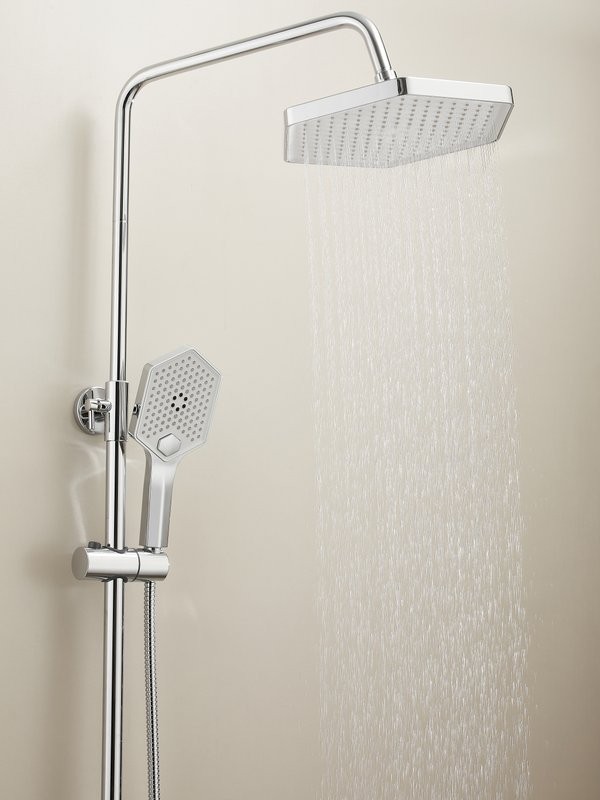 Душевая стойка Haiba HB24726 с термостатом, хром