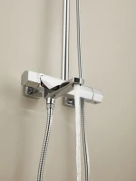 Душевая стойка Haiba HB24726 с термостатом, хром