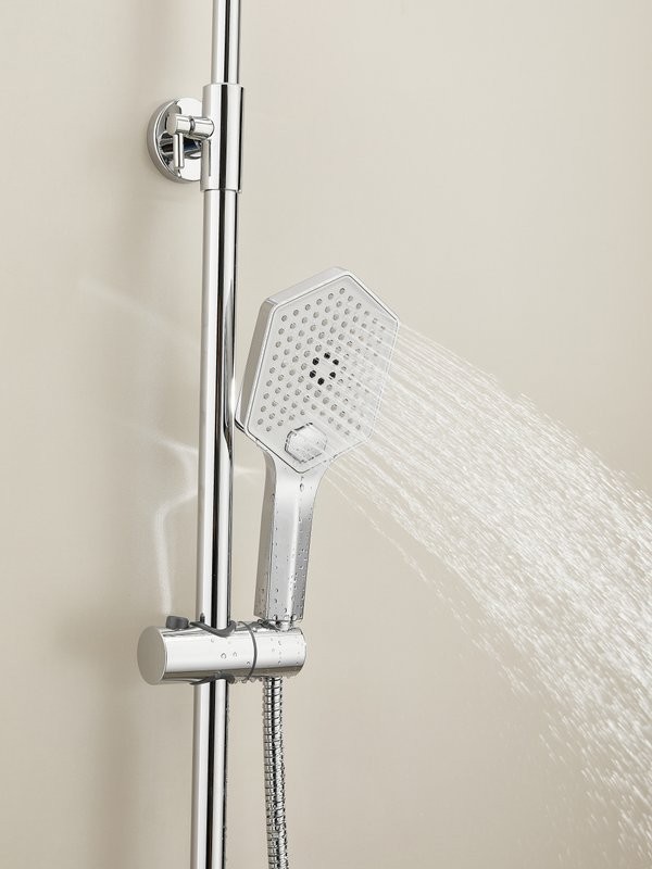 Душевая стойка Haiba HB24726 с термостатом, хром