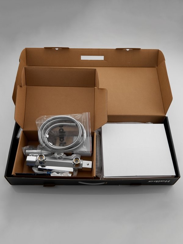 Душевая стойка Haiba HB24726 с термостатом, хром