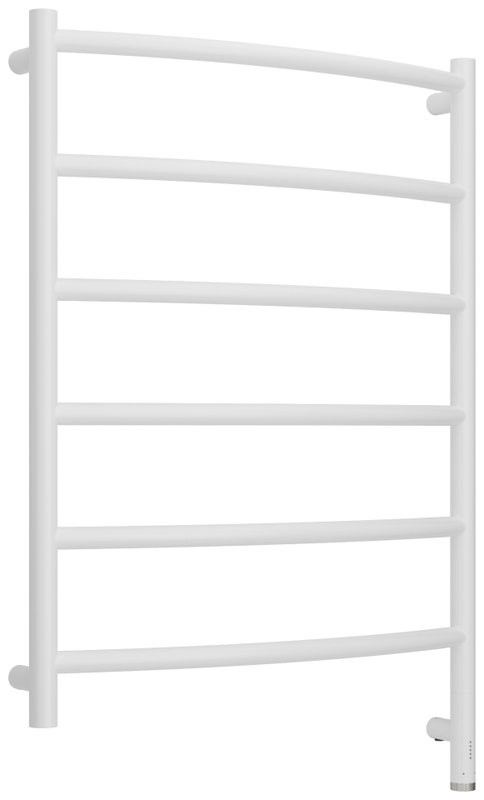 Полотенцесушитель электрический Сунержа Галант 3.1 30-6001-8060 90x65 см, подключение справа, матовый белый, лесенка