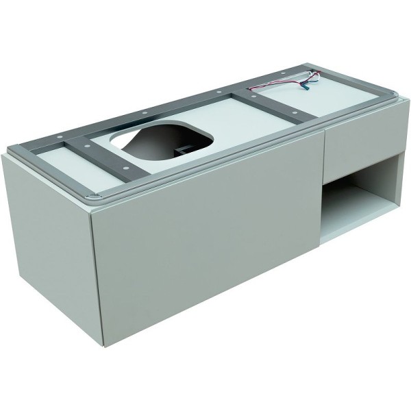 Тумба под раковину Allen Brau Infinity 120 1+1 L подвесная, папирус матовый