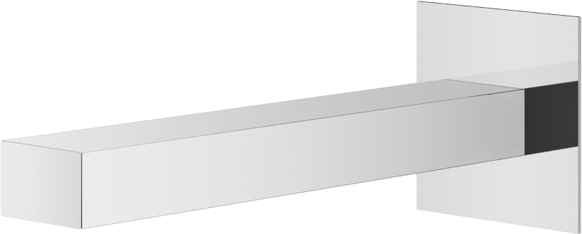 Излив Plumberia Selection Tag SPQ0258CR для ванны, хром