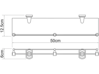 Полка Wasserkraft Oder K-3044 с бортиком Полка Wasserkraft Oder K-3044 с бортиком