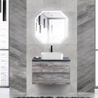 Мебель для ванной комнаты Cezares Molveno 46 80 legno grigio, со столешницей