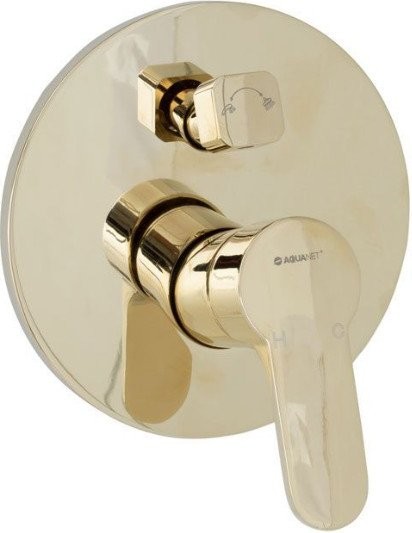 Встраиваемый смеситель для душа и ванны Aquanet Classic ARF5042-K(T) С ВНУТРЕННЕЙ ЧАСТЬЮ