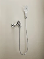 Смеситель для ванны с душем Haiba HB60726 хром Смеситель для ванны с душем Haiba HB60726 хром