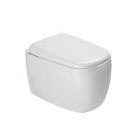 Унитаз подвесной Grossman GR-4402Q с микролифтом, белый глянец