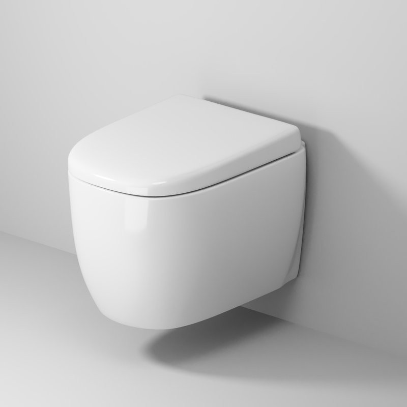 Унитаз подвесной Grossman GR-4402Q с микролифтом, белый глянец