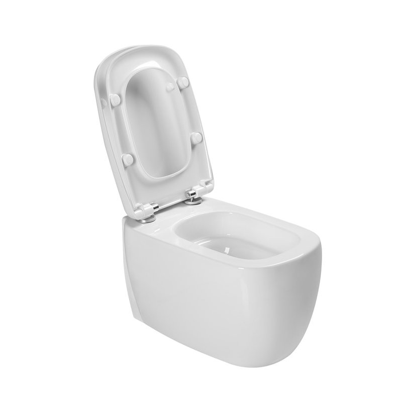 Унитаз подвесной Grossman GR-4402Q с микролифтом, белый глянец