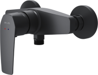 Душевая стойка AM.PM Gem F0790022 + Смеситель для душа AM.PM Gem F90A20022 черный