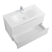 Тумба под раковину BelBagno Marino-cer-n 80 подвесная, bianco opaco