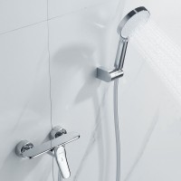 Смеситель для душа с лейкой Shevanik S4716, хром