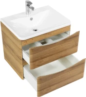 Мебель для ванной комнаты BelBagno Acqua 60 подвесная, rovere rustico