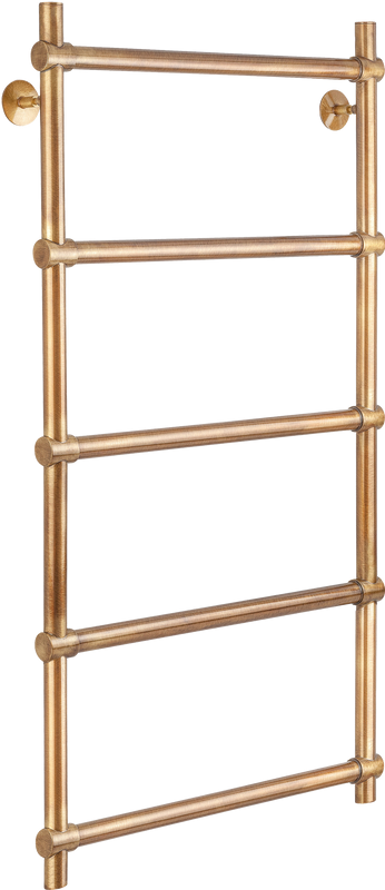 Полотенцесушитель водяной Secado Флоренция 2 105x55 см, бронза, лесенка, латунь