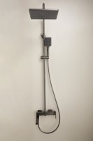 Душевая стойка BELZ B24613-3 вороненая сталь