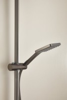 Душевая стойка BELZ B24613-3 вороненая сталь