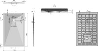 Поддон для душа Vincea VST-4SR9014W 140x90 белый матовый, с сифоном