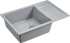 Комплект  Мойка кухонная Paulmark PM317850-GRM серый металлик + Смеситель для кухни Paulmark Essen Es213011-402 серый металлик