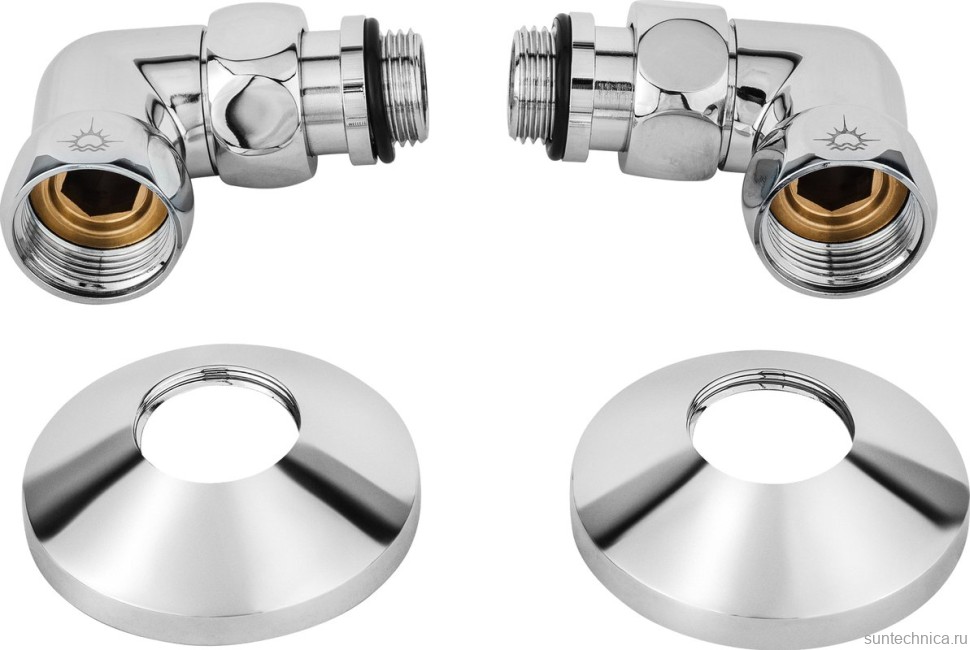 Полотенцесушитель водяной Secado Понтида 1 СП 100x60 см, хром, лесенка, с полкой