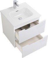 Тумба с раковиной BelBagno Etna 50 подвесная, bianco lucido