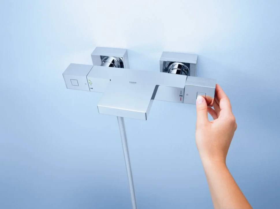Термостатический смеситель Grohe Grohtherm Cube 34497000 для ванны с душем