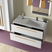 Мебель для ванной комнаты Sanvit Соната 2-100 R 2 ящика, белая