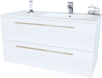 Мебель для ванной комнаты Sanvit Соната 2-100 R 2 ящика, белая