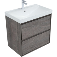 Мебель для ванной комнаты Aquanet Милан 70 подвесная, дуб рошелье