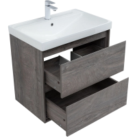 Мебель для ванной комнаты Aquanet Милан 70 подвесная, дуб рошелье