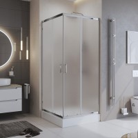 Душевой уголок BelBagno Uno 195 A 2 95 P Cr стекло текстурное
