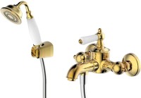 Смеситель для ванны с душем Bravat Art F675109G-B
