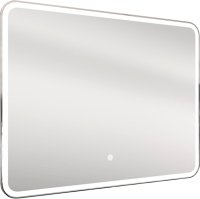 Мебель для ванной комнаты Orange Line 100 подвесная, 2 ящика, матовый графит с раковиной B07-500W