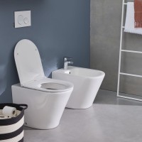 Унитаз приставной напольный Jacob Delafon Rodin+ EDAA102-00 с крышкой