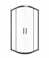 Душевой уголок Timo TPSS-90/03C-8 90x90 см, профиль черный, стекло прозрачное