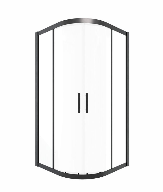 Душевой уголок Timo TPSS-90/03C-8 90x90 см, профиль черный, стекло прозрачное