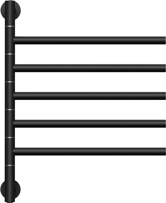 Полотенцесушитель электрический Bauedge Nimb Turning AF0031 50x62,2 черный матовый