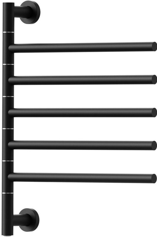 Полотенцесушитель электрический Bauedge Nimb Turning AF0031 50x62,2 черный матовый