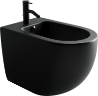 Биде напольное Ceramicanova Metropol CN4005MB черное матовое