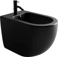 Биде напольное Ceramicanova Metropol CN4005MB черное матовое