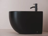 Биде напольное Ceramicanova Metropol CN4005MB черное матовое