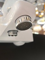 Смеситель для ванны с душем AltroBagno Aperto 0208 Bi белый