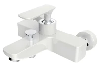 Смеситель для ванны с душем AltroBagno Aperto 0208 Bi белый Смеситель для ванны с душем AltroBagno Aperto 0208 Bi белый