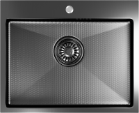 Мойка кухонная Mixline Pro 552935 черный гранит