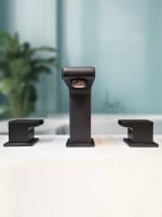 Смеситель на борт ванны AltroBagno Lamberto AltroBagnoLamberto020106MB С ВНУТРЕННЕЙ ЧАСТЬЮ, матовый черный