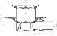 Душевой трап Pestan Tide Confluo Standard Tide 1 13000001, хром