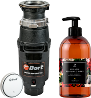 Измельчитель отходов Bort Master Eco Control + жидкое мыло