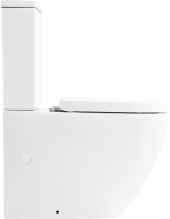 Унитаз-компакт напольный BelBagno Sfera-r BB2141CPR безободковый, крышка BB105SC с микролифтом, бачок BB2141T