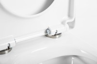 Унитаз-компакт напольный BelBagno Sfera-r BB2141CPR безободковый, крышка BB105SC с микролифтом, бачок BB2141T